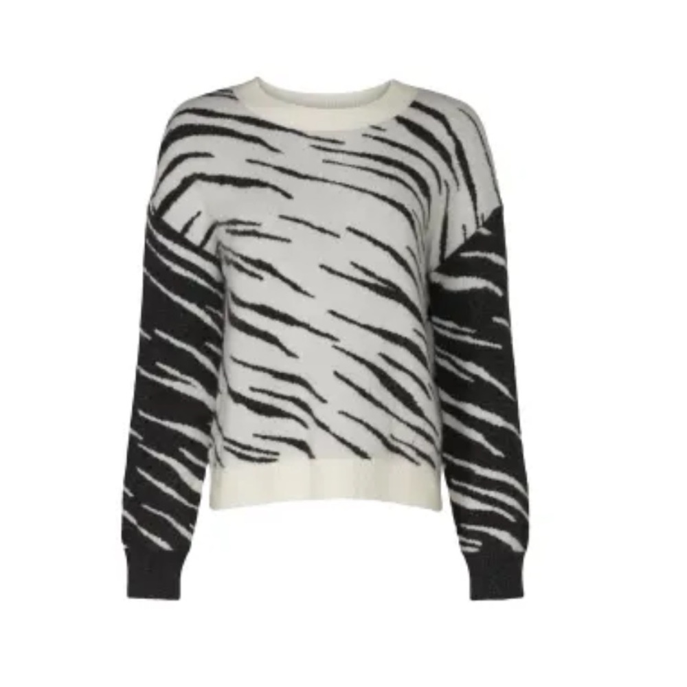 Rails Lana Abstract Tiger Sweater | Size XS